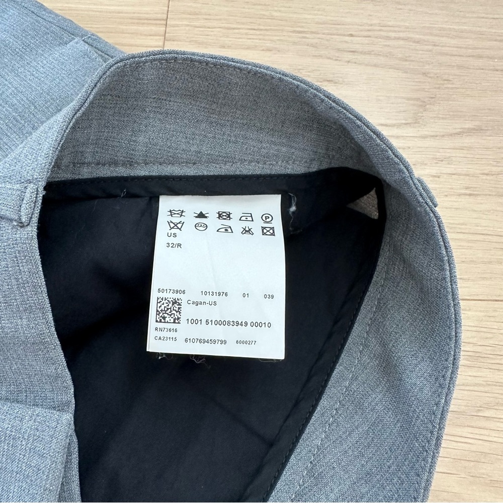 Hugo Boss Gray Dress Pants - Picture 2 of 8